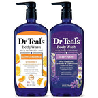 Dr Teal's Body Wash with Pure Epsom Salt, Daytime/Nighttime with Vitamin C & by DrTeals
