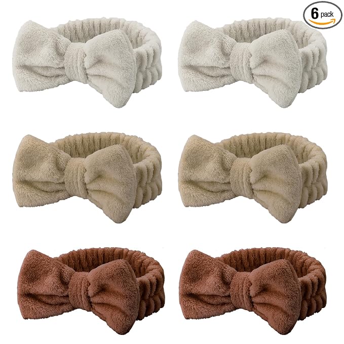Casoty 6 Pcs Spa Headbands, Hair Holder by Casoty
