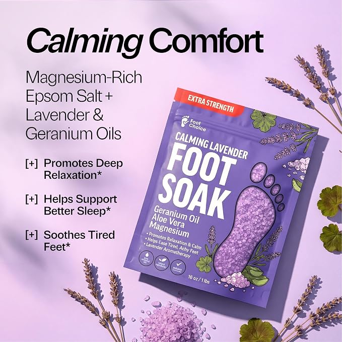 Lavender Foot Soak with Epsom Salt - Image 4
