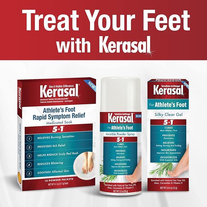 Kerasal Athlete's Medicated Foot Soak, Bath - Image 7