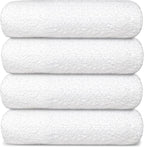 Avalon Towels 100% Cotton Pool Towels White Beach Towels Pack of 12 - Image 6