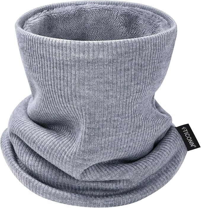 TICONN Neck Gaiter Face Cover Scarf, Neck Warmer Breathable Sun & Wind-proof by TICONN