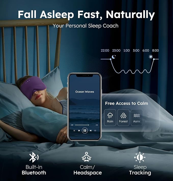 Luxury Bluetooth 5.4 Sleep Mask - Image 6