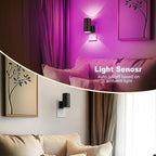 JandCase Color Night Light, LED Night Lights Plug into Wall, Color Changing - Image 3