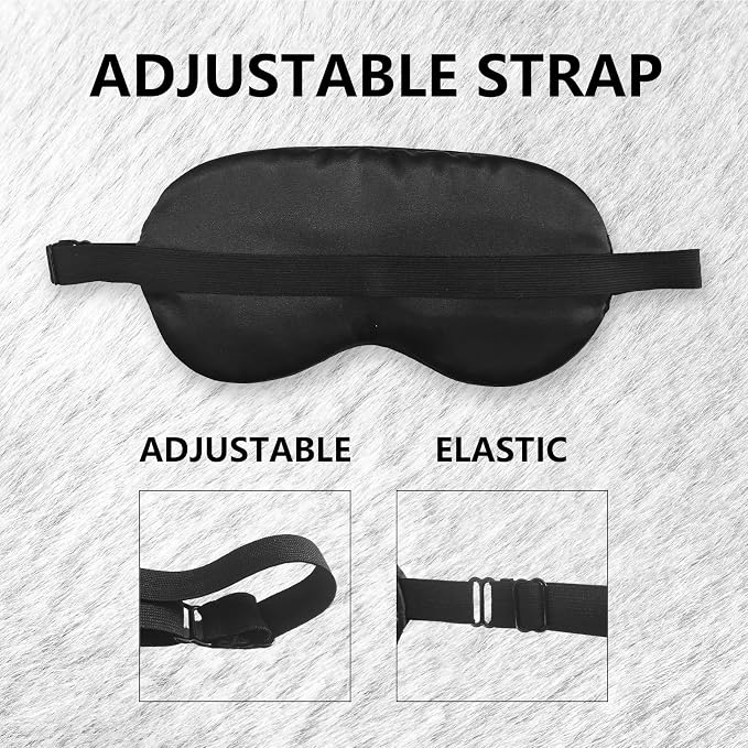 Offline Sleep Mask Silk, Funny Sleeping Mask Adjustable Sleep Mask, Blindfold - Image 5