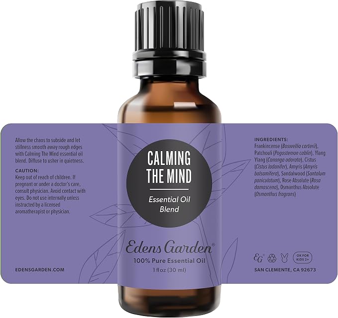 Edens Garden Calming The Mind Essential Oil Blend- 100% Pure Premium Grade - Image 9