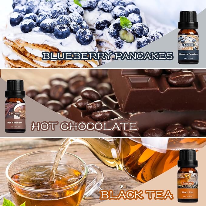 SALKING Coffee Shop Fragrance Oils Set, Premium Essential Oils Set - Image 4