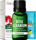 Gya Labs Organic Rose Geranium Essential Oil by GyaLabs