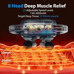 Massage Gun, Deep Tissue Percussion Massager - Image 2