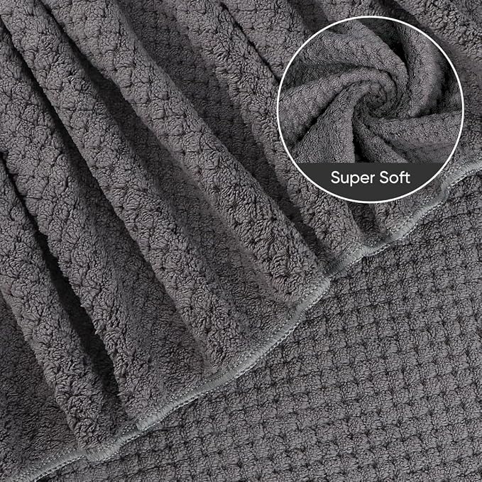 HOMEXCEL Bath Sheets Towels Set Pack of 2, Ultra Soft Bath Towels - Image 3