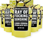 Explicit Essentials Lemon Verbena Epsom Bath Salts, 12 oz - Image 6