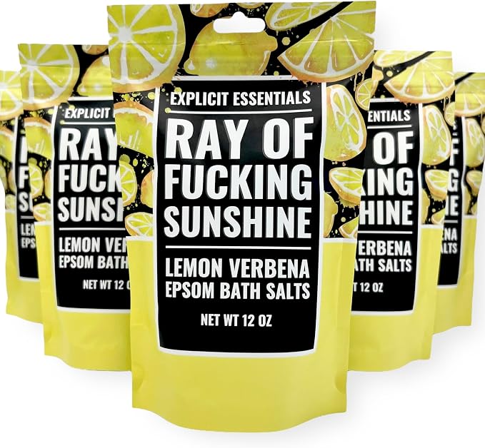 Explicit Essentials Lemon Verbena Epsom Bath Salts, 12 oz - Image 6