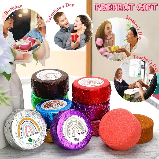 50 Pcs Valentine Spa Party Gifts Shower Aromatherapy Steamers Bulk - Image 6
