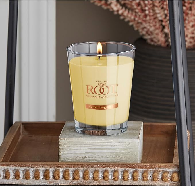 Root Candles Scented Candles Honeycomb Beeswax Blend Premium Handcrafted Candle - Image 2