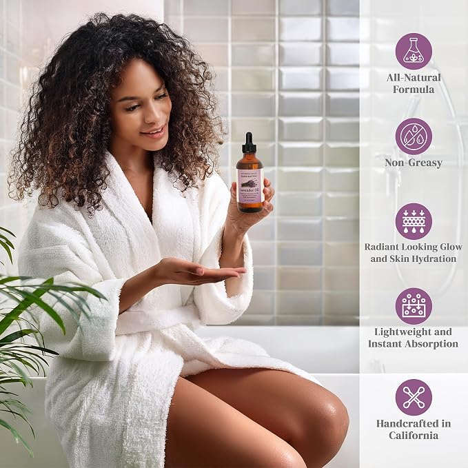 Lavender After-Shower Moisturizing Body Oil - Image 3
