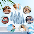SmoothNovelty 16 Pack Microfiber Bath Towels Bulk 27'' x 60'' Oversized Size - Image 7