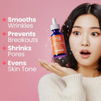 SeoulCeuticals Large 2oz Korean 20% Vitamin C Hyaluronic Acid Serum + CE - Image 2