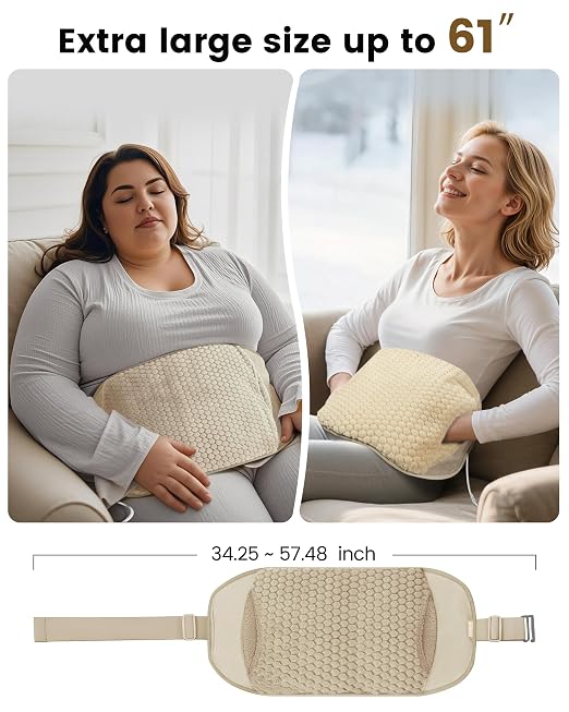 COMFIER Heating Pad for Back Pain Relief, Lower Back Massager - Image 6