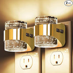 L LOHAS LED Night Light, 2 Pack 3000K Bubble Night Lights Plug into Wall by LLOHASLED