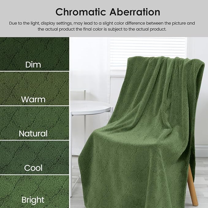 JML Pack of 4 Bath Towels, Large Microfiber Towel Set, Ultra Soft, Super - Image 8