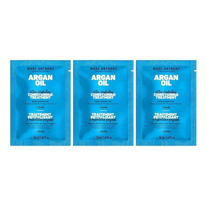 Marc Anthony Argan Oil Travel Size Mask Sachet Bundle by MarcAnthony