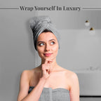 Tens Towels Pack of 4 Extra Large Bath Towels 30 x 60 Inches, 100% Cotton - Image 3