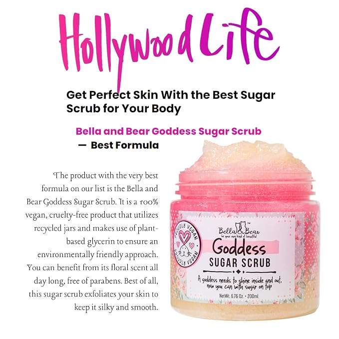 Bella & Bear Goddess Sugar Scrub - Image 6