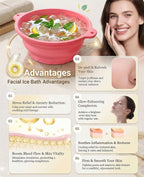 Face Ice Bath Bowl with Built-in Ice Tray, Collapsible Silicone Face Bowl - Image 8