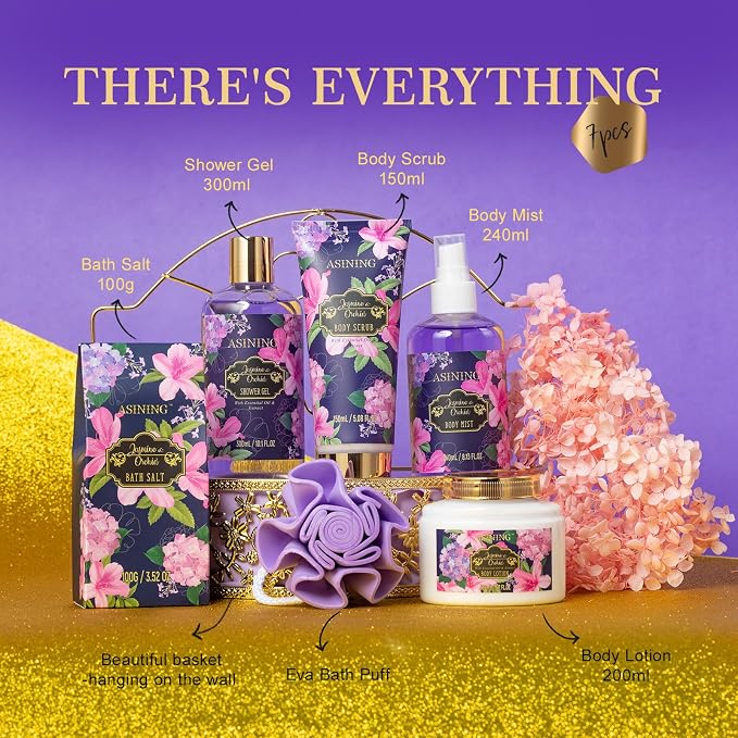 Beauty Kits for Women, Home Spa Baskets Bath Gifts, Bath Spa Kit for Women - Image 2