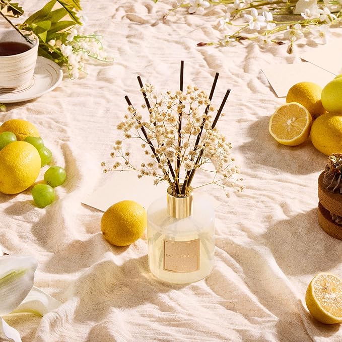 Cocorrína Reed Diffuser Set, Clean Linen 6.7 fl oz Scented Diffuser - Image 3