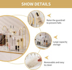 Akinbas 2 Tier Bathroom Organizer Countertop Makeup Perfume Tray Skincare - Image 6