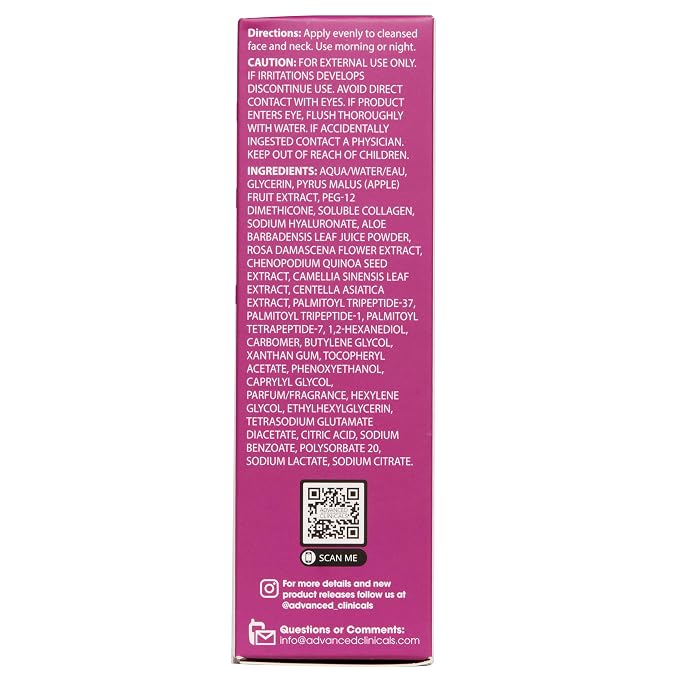 Advanced Clinicals Multi Peptides Serum - Image 9