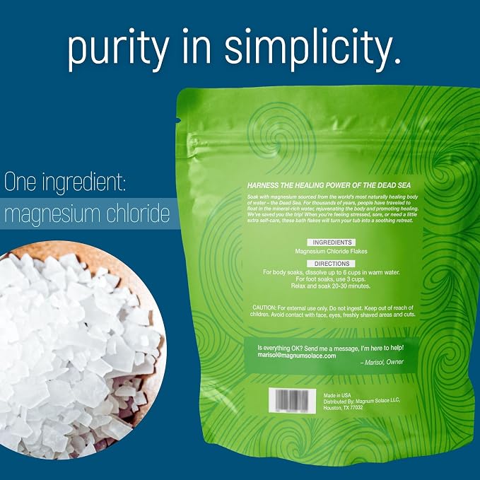 Magnesium Flakes for Bath - Image 3