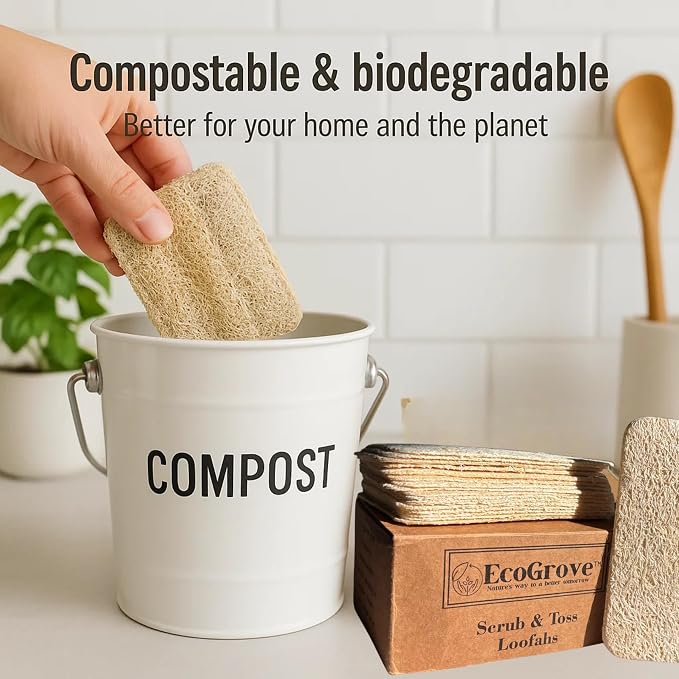Loofah Sponges 100% All Natural BPA Free Loofah - Image 5