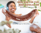 2 Pack African Net Sponge Exfoliating Body Scrubber Bath Sponge - Image 2