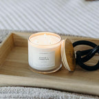 Calyan Wax Co. Cedar & Tobacco 3 Wick Scented Candle - Image 5