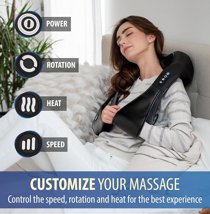 Zyllion Shiatsu Neck and Back Massager - Image 7