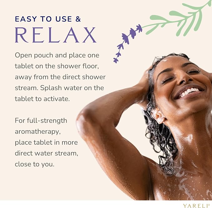 Yareli Lavender Shower Steamers Aromatherapy – Calming Essential Oils, - Image 6