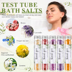 12 Pcs Aromatherapy Bath Salts Test Tube Bath Salts - Image 3