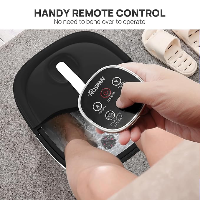 HOSPAN Collapsible Foot Spa Electric Rotary Massage, Foot Bath - Image 7