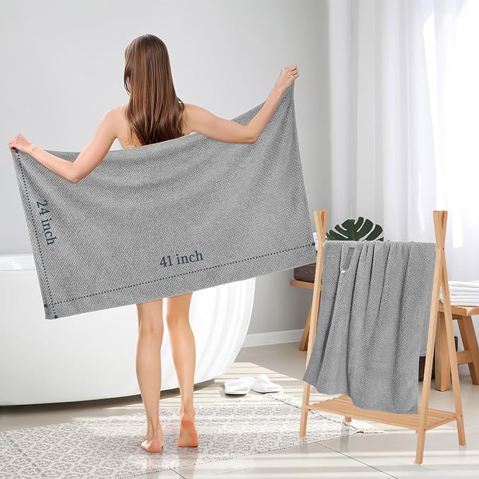 BEoffer 2 Pack Microfiber Hair Towel - Image 5