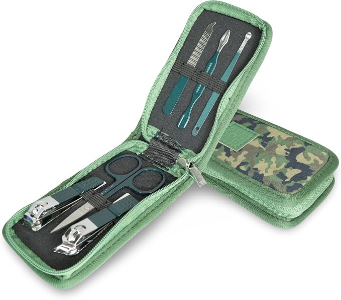 Made Easy Kit Nail Clipper Set – 7-Piece Portable Manicure & Grooming Kit by MadeEasyKit