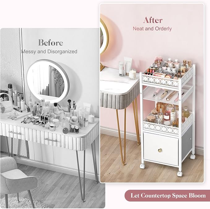 Makeup Organizer, Large Skincare Organizers, Make Up Organizers - Image 4