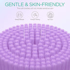 VOYOR Electric Body Brush Back Scrubber Silicone Body Scrubber Two-Way Rotating - Image 3