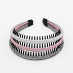 JOBAND Multicolor Stylish Teeth Comb Hair Hoop Hairband Headband Soft Comfy - Image 3
