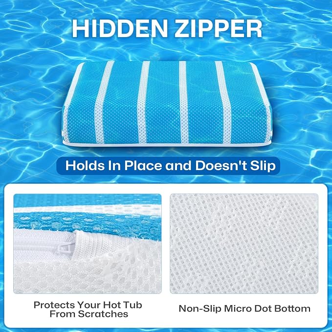 OS OMYSTYLE Hot Tub Booster Seat Cushion Pillow - Image 3