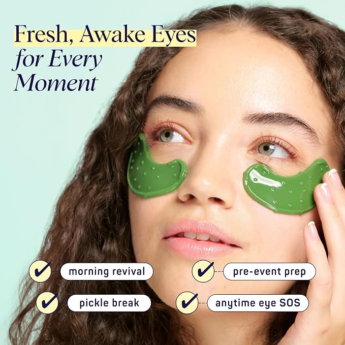 SpaLife In a Pickle Hydrogel Under Eye Patches - Image 4
