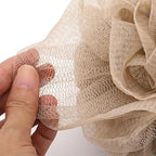 8 Small Mesh Pouf Bath Sponge - Image 2