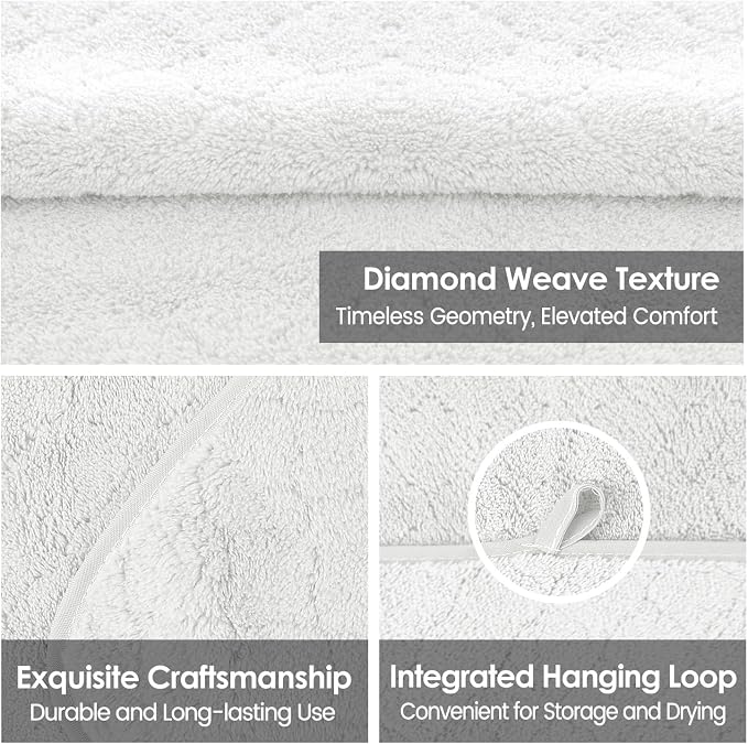 JML Microfiber Bath Towels Set of 2, 30 in x 60 in, Ultra Soft, Super Absorbent - Image 4