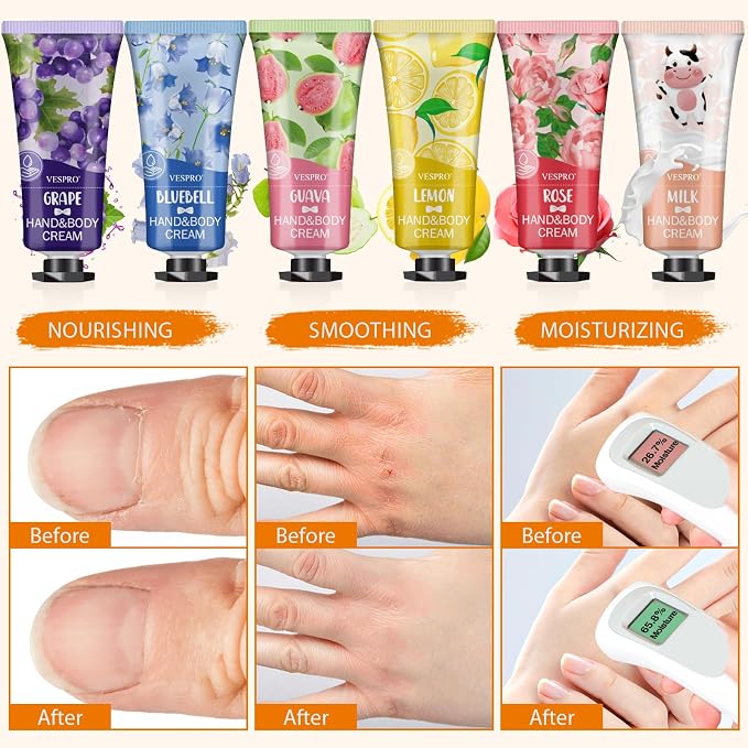 126 Pack Hand Cream Set, Mothers Day Gifts, Bulk Hand Lotion Travel Size - Image 5